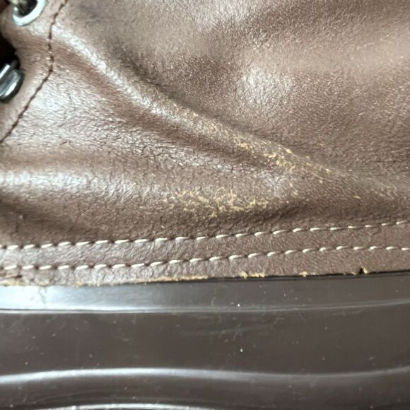 Vintage Greb Canadian Made Brown Leather Duck Work Boots Mens Size 8 - Picture 9 of 12